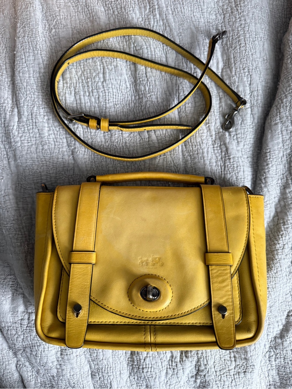 Coach Bleecker Mini Brooklyn Messenger Bag